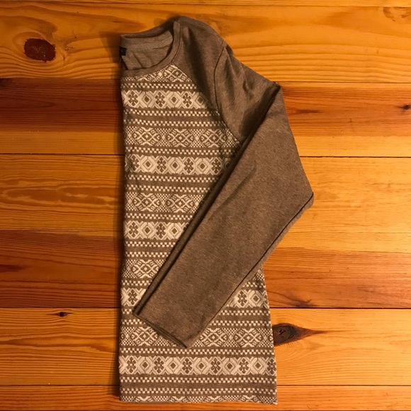 Talbots Tan White Sweater, EUC, M - Picture 9 of 10